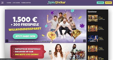 Spinshake casino codigo promocional